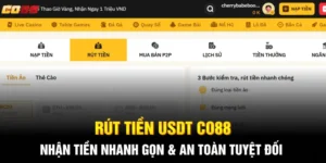 Rút Tiền USDT CO88: Nhận Tiền Nhanh Gọn & An Toàn Tuyệt Đối
